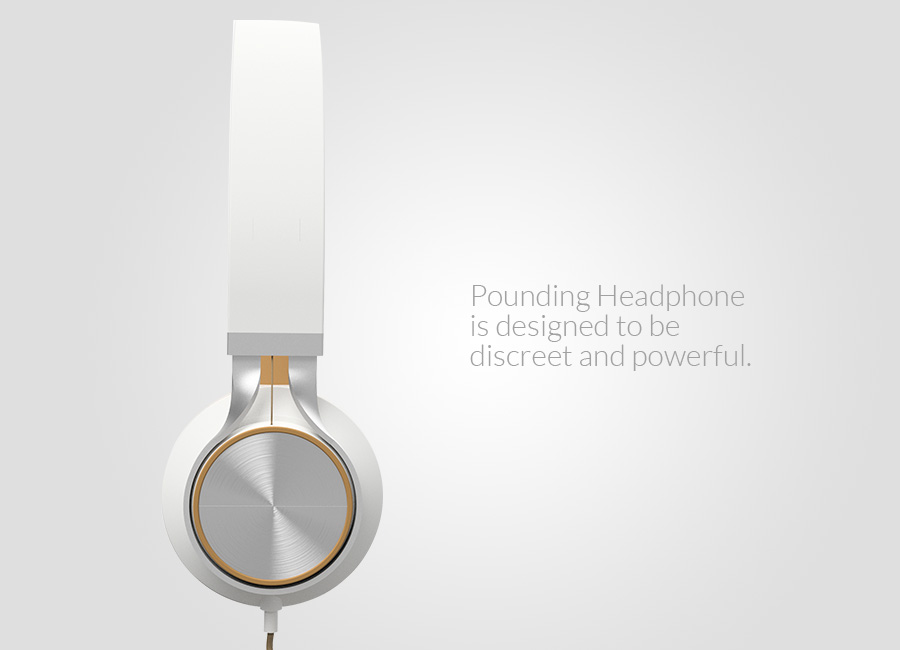 Pounding Headphone